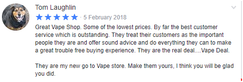 testimonials vapedeal